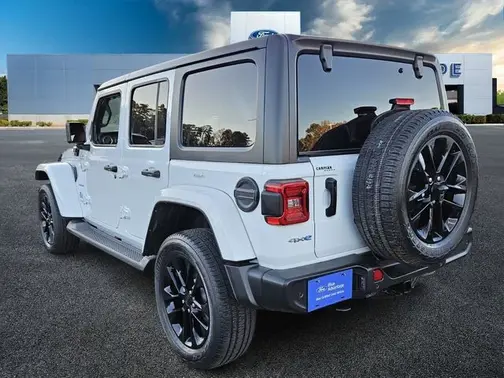 Bright White Clearcoat 2021 Jeep Wrangler Unlimited 4xe Unlimited Sahara 4xe