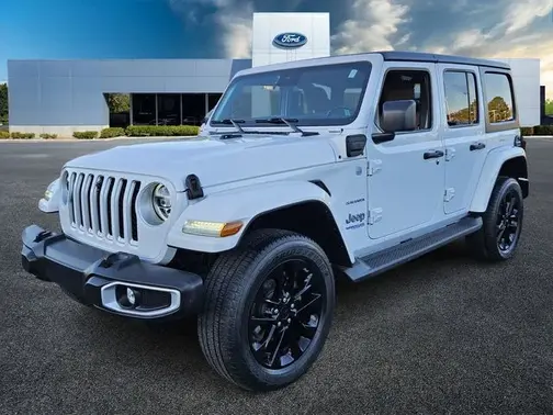 Bright White Clearcoat 2021 Jeep Wrangler Unlimited 4xe Unlimited Sahara 4xe