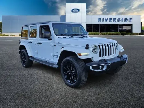 Bright White Clearcoat 2021 Jeep Wrangler Unlimited 4xe Unlimited Sahara 4xe