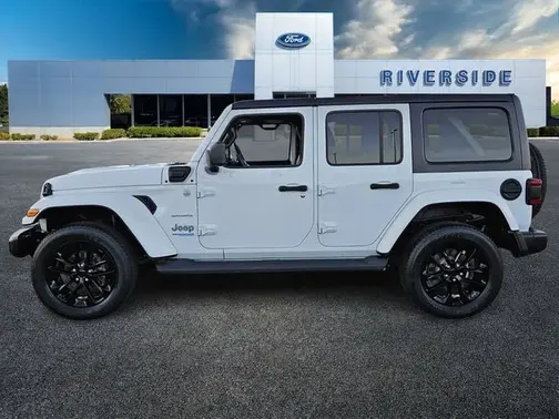 Bright White Clearcoat 2021 Jeep Wrangler Unlimited 4xe Unlimited Sahara 4xe