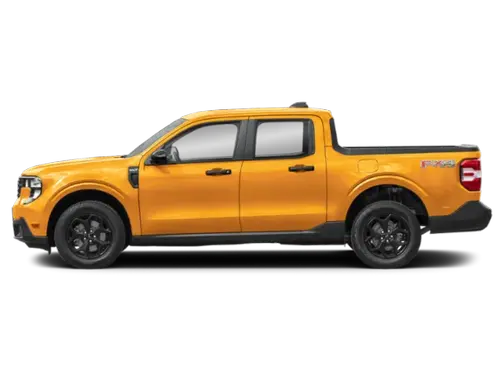 Orange Fury Metallic Tri-Coat 2026 Ford Maverick XLT