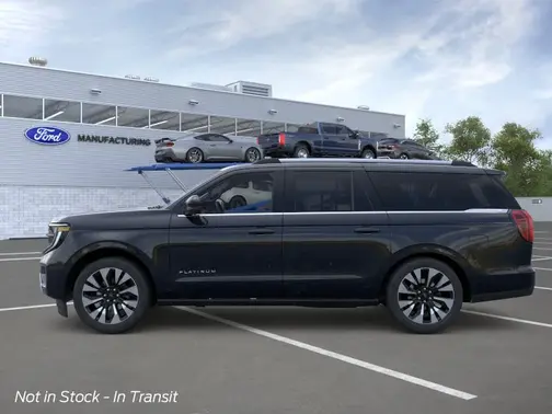 Agate Black Metallic 2026 Ford Expedition MAX Platinum®