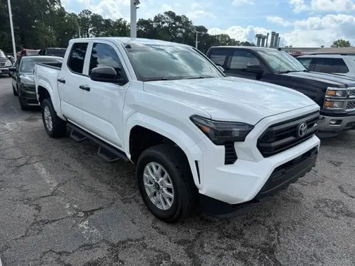 White 2024 Toyota Tacoma SR