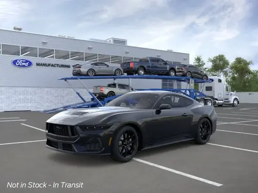 Shadow Black 2026 Ford Mustang GT Premium Fastback