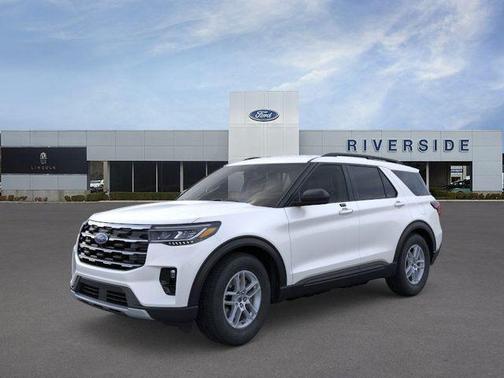 STAR WHITE MET TRI-COAT 2026 Ford Explorer Active