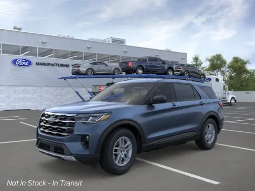Vapor Blue Metallic 2026 Ford Explorer Active