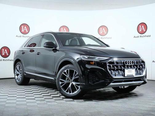 Mythos Black Metallic 2026 Audi Q8 55 Prestige