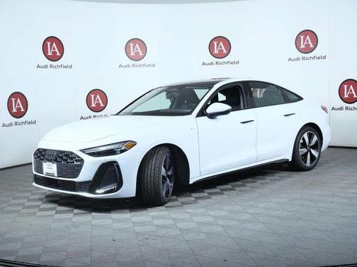 Glacier White Metallic 2026 Audi A5 Premium Plus TFSI quattro S tronic