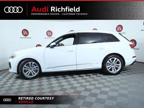 Carrara White 2026 Audi Q7 55 Premium Plus