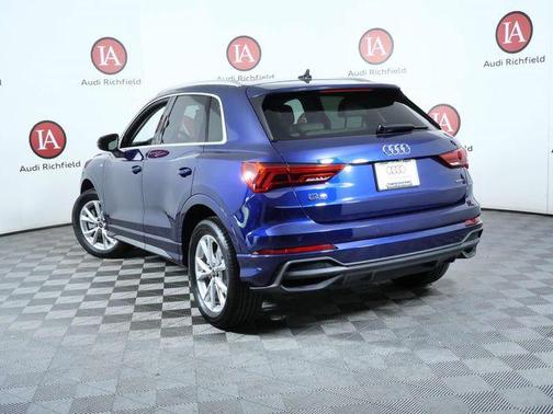 Blue Metallic 2023 Audi Q3 45 S line Premium Plus