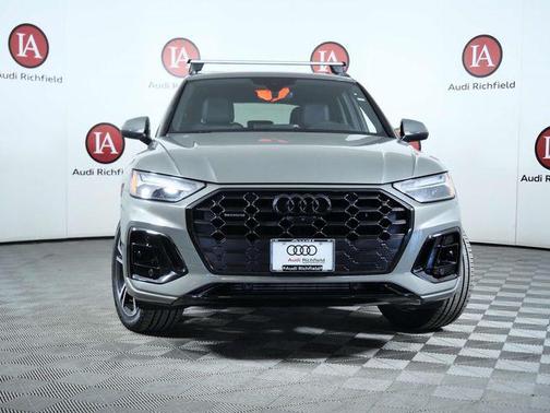 Gray Metallic 2025 Audi Q5 45 S line Premium Plus