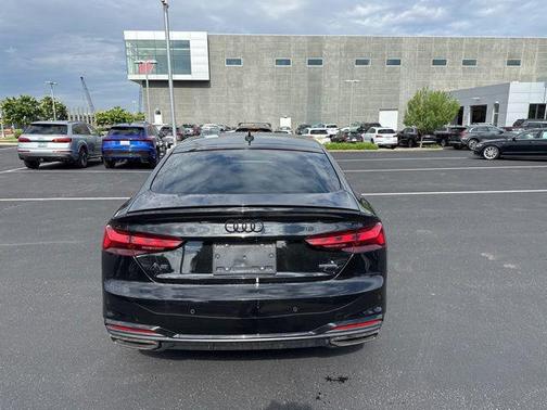 Mythos Black Metallic 2023 Audi A5 Sportback 45 S Line Premium Plus
