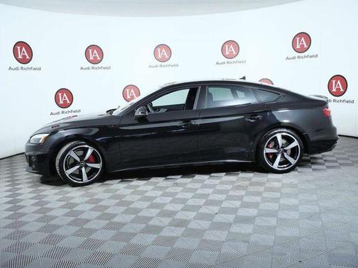 Mythos Black Metallic 2023 Audi A5 Sportback 45 S Line Premium Plus