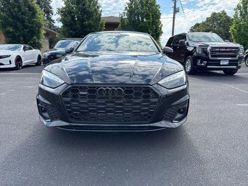 Mythos Black Metallic 2023 Audi A5 Sportback 45 S Line Premium Plus