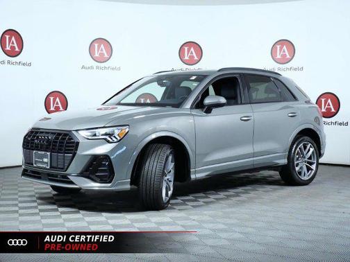 Chronos Gray Metallic 2025 Audi Q3 Premium 45 TFSI S line quattro Tiptronic