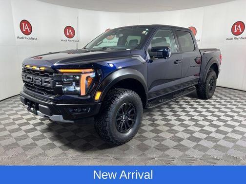 Antimatter Blue Metallic 2024 Ford F-150 Raptor