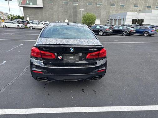 Black Sapphire Metallic 2020 BMW M550 i Xdrive