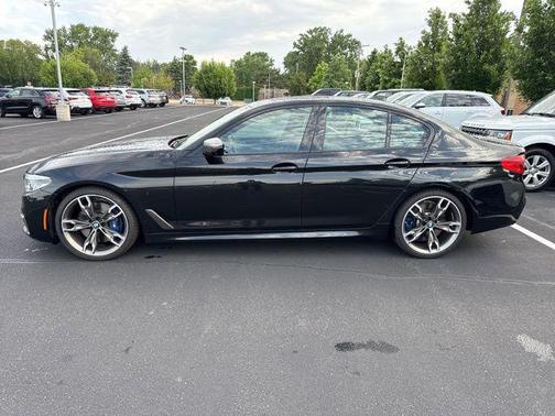 Black Sapphire Metallic 2020 BMW M550 i Xdrive