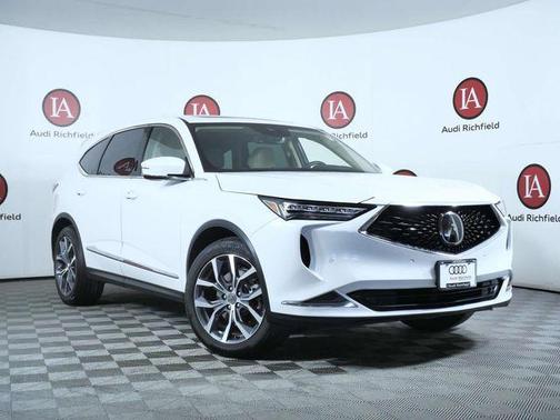 Platinum White Pearl 2024 Acura MDX Technology Package