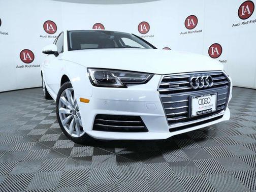 Ibis White 2017 Audi A4 2.0T Premium
