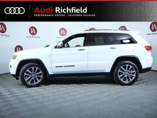 Bright White Clearcoat 2018 Jeep Grand Cherokee Limited