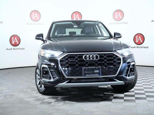Black Metallic 2023 Audi Q5 45 S line Premium Plus