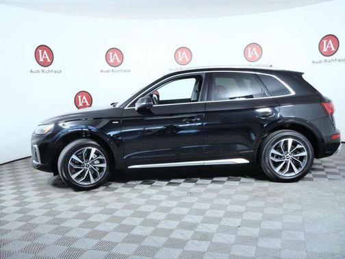Black Metallic 2023 Audi Q5 45 S line Premium Plus
