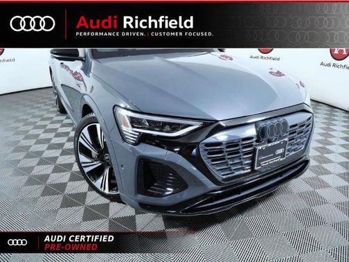 Magnet Gray 2024 Audi Q8 e-tron Prestige
