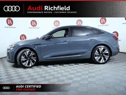 Magnet Gray 2024 Audi Q8 e-tron Prestige