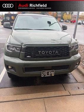 Army Green 2020 Toyota Sequoia TRD Pro