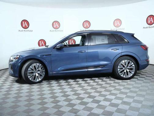 Blue Metallic 2024 Audi Q8 e-tron Premium Plus