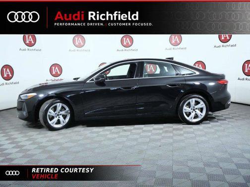 Black Metallic 2025 Audi A5 Premium TFSI quattro S tronic