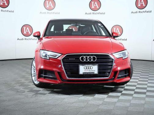 Tango Red 2017 Audi A3 2.0T Premium Plus