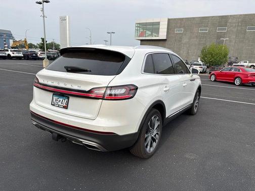 Pristine White Metallic Tri-Coat 2023 Lincoln Nautilus Reserve
