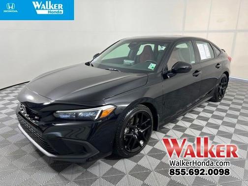 Crystal Black Pearl 2024 Honda Civic Si