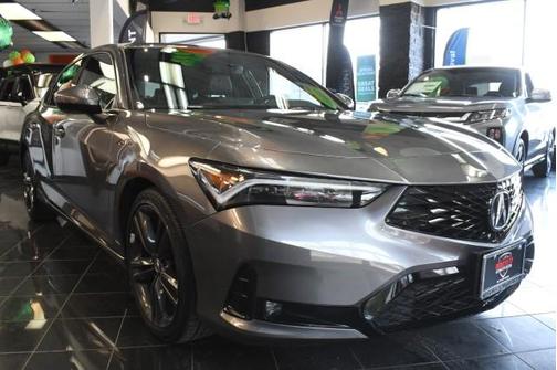 Liquid Carbon Metallic 2023 Acura Integra w/A-Spec Package