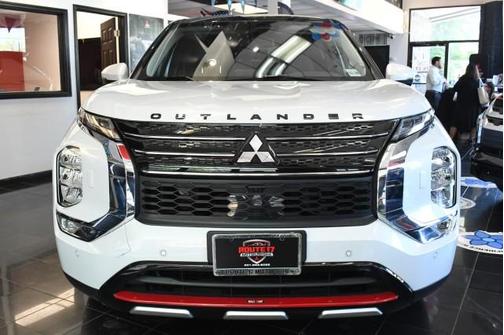 White Diamond / Black 2023 Mitsubishi Outlander PHEV RALLIART