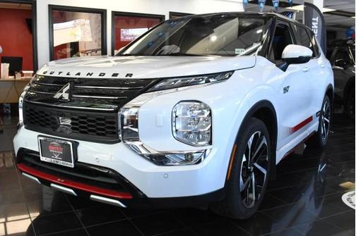 White Diamond / Black 2023 Mitsubishi Outlander PHEV RALLIART