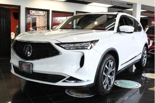 Platinum White Pearl 2023 Acura MDX Technology
