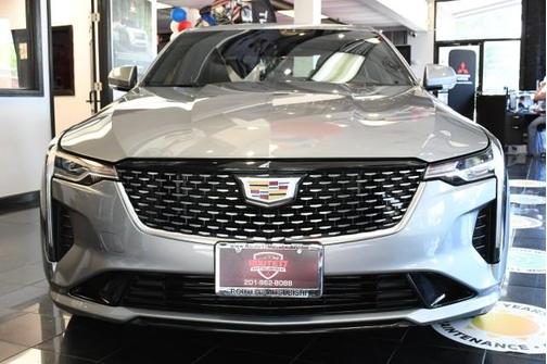 Wave Metallic 2023 Cadillac CT4 Luxury