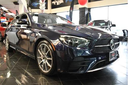 Nautical Blue Metallic 2023 Mercedes-Benz E-Class E 350 4MATIC