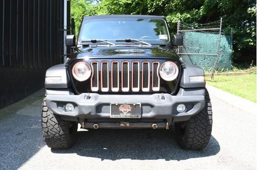 Black Clearcoat 2018 Jeep Wrangler Unlimited Sport