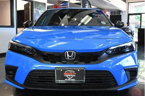 Boost Blue Pearl 2022 Honda Civic Sport