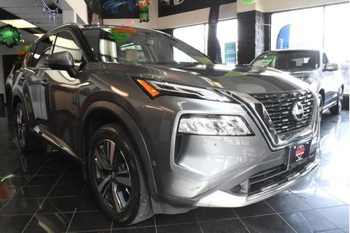 Gun Metallic 2023 Nissan Rogue Platinum