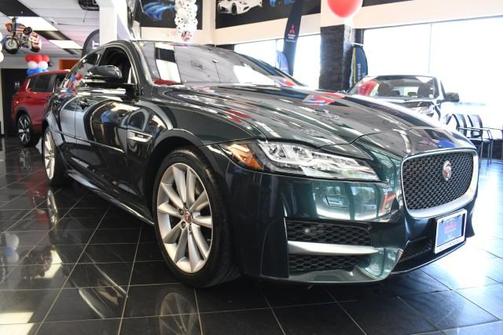 British Racing Green 2016 Jaguar XF 35t R-Sport