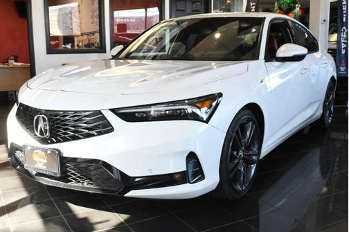 Platinum White Pearl 2023 Acura Integra A-Spec Technology