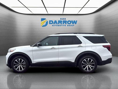 White 2021 Ford Explorer ST