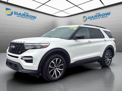 White 2021 Ford Explorer ST