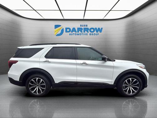 White 2021 Ford Explorer ST