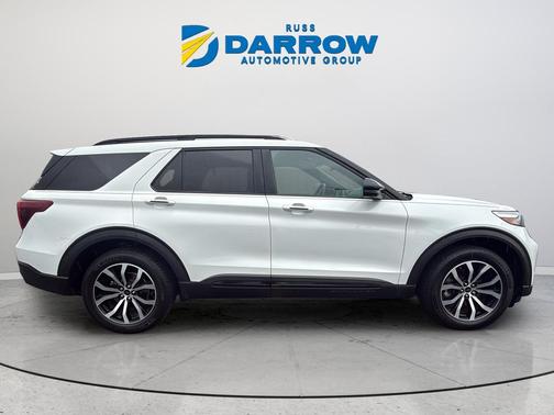 White Metallic 2021 Ford Explorer ST